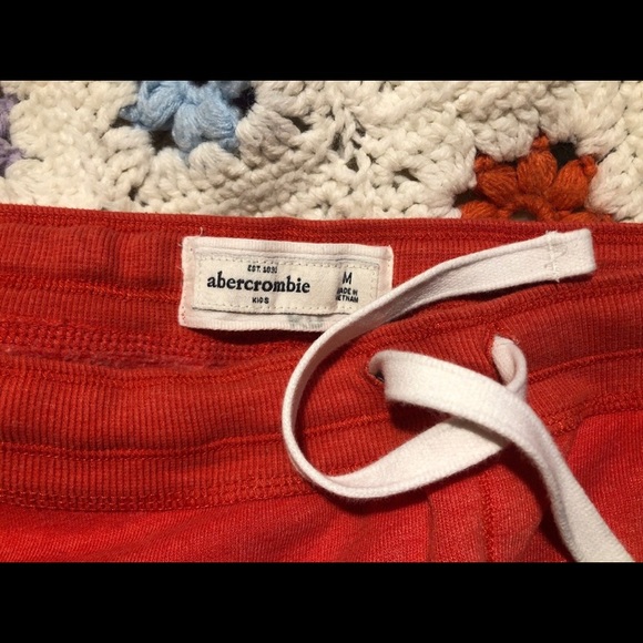 Abercrombie Kids soft shorts with drawstring. Muted red. Medium, girls. - Picture 5 of 5